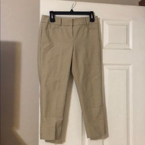Loft kaki dress pants